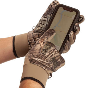 Gants en cuir sans doigts pour la sécurité en plein air, pour la chasse, l'escalade, le cyclisme, le tir, les sports par temps chaud - pour le camping et l'entraînement - Product Image 6
