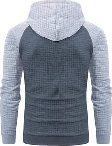 Sudadera con Capucha para Hombre, Forrada, 100% Poliéster, Tejido Jersey, Teñido, Invierno, Color Sólido, Logotipo Personalizado, Secado Rápido, Nueva Llegada, Gran Venta - Product Image 3