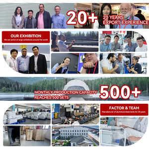 Construisez une tente de dôme géodésique Kits de dôme géodésique en alliage d'aluminium Dôme de tente Dôme de tente géodésique Meilleure tente de dôme géodésique extérieure - Product Image 5