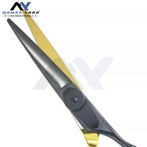 Ciseaux de coiffeur professionnels à deux couleurs Ciseaux de salon de qualité supérieure pour un style élégant et conçu pour la beauté - Product Image 4