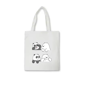 Wholesale <b>Tote</b> Bags for Daily Use Custom Printed Cotton Bags in Bulk at Factory Prices - Product Image 1