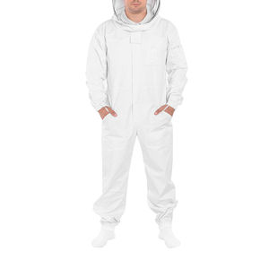 100% Cotton Beekeeping Apparel <b>Full</b> <b>Body</b> Coverall Safe Breathable Easy To Wear Protective Workwear With Custom OEM Customization - Product Image 2