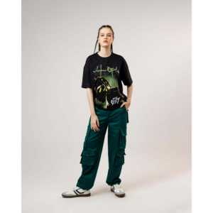 Utopia (TS) Short décontracté en jersey 100% coton 300 grammes, imprimé uni et sérigraphié, design vierge avec logo - Product Image 2