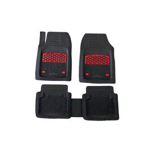 Fiat Punto Compatible 3D Pool Mat Set Zafiro Negro Cromo Rojo - Product Image 3