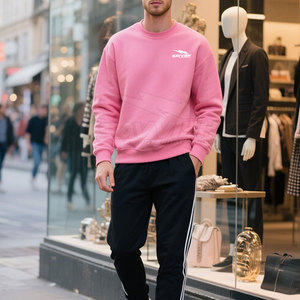 Sweat-shirt pour homme à la mode, coupe ajustée, de qualité supérieure, en coton et polyester, nouveau modèle de sweat-shirt pour homme - Product Image 5