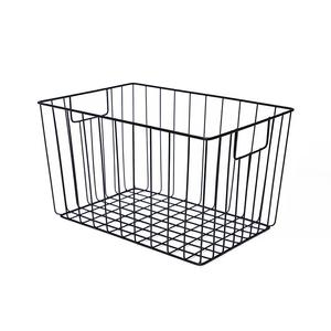 Panier de rangement en fil de Offres Spéciales avec doublure en tissu et poignées Panier à fruits - Product Image 1