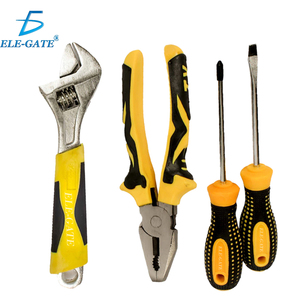 Set di Utensili Professionali 4-in-1 in Materiale CRV, Chiave Elettrica, Cacciaviti, Pinze per Uso Domestico ed Elettrico, Confezione da 1 Set - Product Image 1