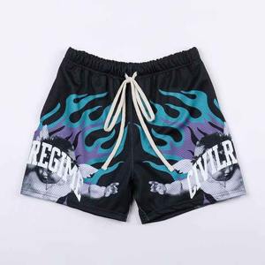 Histoire Customized Made Famous Brand Short Embroidery logo Gym Thick Mesh Power Lifting Sublimation 5 Inch Inteam Shorts - Product Image 5