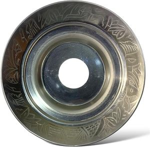 Auténtico Set de Shisha/Hookah Khalil Mamoon Egipcio Hecho a Mano con Grabado en Cobre y Latón, con Manguera (49 cm) - Product Image 4