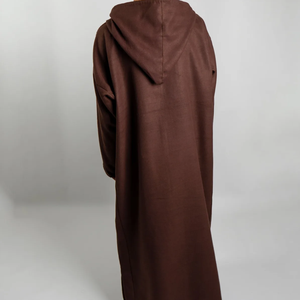 2025 hommes professionnel coton Jubbah Thobe élégant à capuche vêtements islamiques pour décontracté et Eid vente en gros bas prix parfait Robe musulmane - Product Image 2