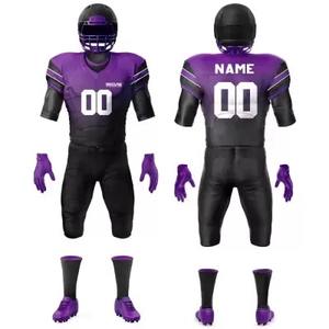 Durable American Football Uniform Manufacturer Providing Premium Jerseys Breathable Teamwear <b>Kits</b> And Training Apparel - Product Image 6