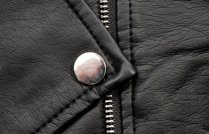 Veste en cuir de vache de haute qualité unisexe pour motards, veste de course à moto respirante et douce à rabat avant, sur mesure - Product Image 4