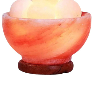 Cuencos de Fuego del Himalaya Premium, Lámpara de Sal Rosa, Cuenco de Roca Tallado a Mano, Artesanía Natural, Tacto Real, para Fiestas y Bodas, IMPEX PAKISTAN - Product Image 3