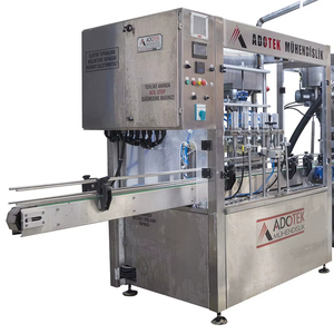 Machine de remplissage et de scellage |   Interface à écran tactile |   Fabriqué en Turquie |   Acier inoxydable SS304/SS316 |   Embouteillage automatique de liquides en verre - Product Image 1