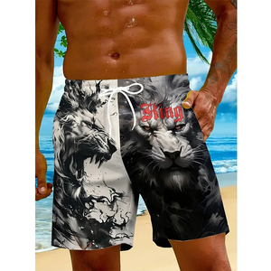 Logo personnalisé OEM Short d'été pour hommes Short de sport en coton à séchage rapide Short solide en coton pour hommes - Product Image 2