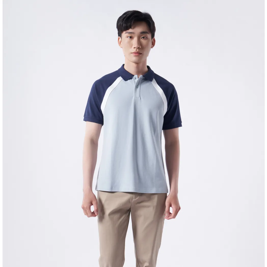 Nuevo estilo Top Model Cotton Spandex Strech Ropa transpirable Teñida HOMBRE POLO con alta calidad