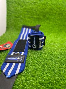 Sangles de levage en néoprène pour les séances d'entraînement de soulevé de terre - Antidérapantes, haute élasticité, surface rembourrée en forme de 8 - Product Image 2