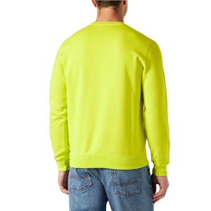 Sudadera de Algodón 100% con Logo personalizado para hombre, ropa de calle masculina de cuello redondo, suelta y transpirable - Product Image 2