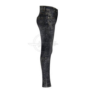 Pantalones vaqueros lavados con ácido para hombre de nuevo diseño, pantalones vaqueros lavados con ácido al mejor precio para hombre, ropa de calle para adultos, pantalones vaqueros para hombre - Product Image 5