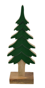 Juego de Decoración Rústica para Mesa con Diseño de Pino de Madera - Product Image 3