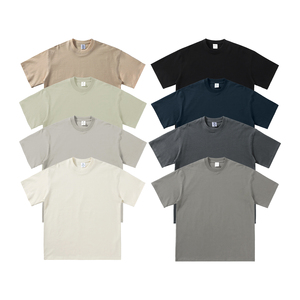 Camiseta lisa en blanco de talla grande para hombre con hombros caídos Para Hombre, venta al por mayor de algodón de gran tamaño para hombre, camiseta de alta calidad para hombre - Product Image 1