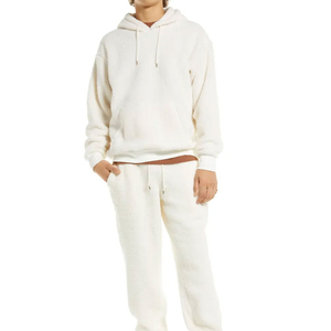 Sudadera con capucha de manga larga para hombre de alta calidad logotipo personalizado algodón poliéster polar nuevo diseño con patrón sólido para la temporada de otoño - Product Image 2