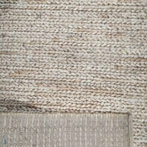 Alfombra de corredor hecha a mano trenzada de yute Natural Premium 100%, alfombra rústica moderna con opciones personalizables para alfombras y juegos - Product Image 5