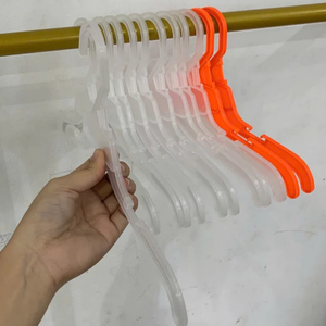 Pavico Vietnam Factory Direct Percha de ropa de plástico para niños con hombro plano y hombro con ranura antideslizante Color personalizado - Product Image 5