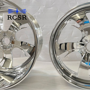 Rueda Forjada RCSR Billet Specialties Estilo Deep Dish de Alto Brillo 5*127 5*5 5*120 5*4.75 de 24 y 26 Pulgadas para Camioneta Chevrolet C10 - Product Image 5