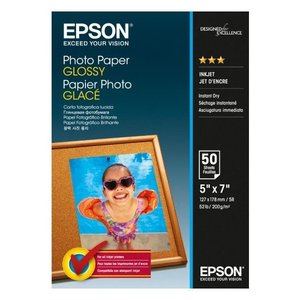Papel Fotográfico Brillante A3 13 x 18 cm 50 Hojas para Impresión de Fotos Opciones de Peso de 200g-260gsm - Product Image 1