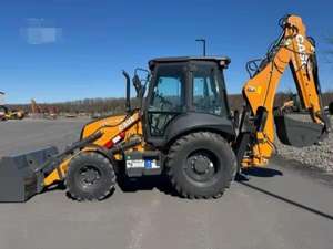 รถแบคโฮรุ่น Best Case 575N EP แบบมีห้องโดยสาร รถตักล้อยาง รถขุดตักดินแบบมีห้องโดยสาร พร้อมเครื่องยนต์ มอเตอร์ เกียร์ กระปุกเกียร์ - Product Image 3