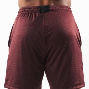 Pantalones cortos personalizados de malla de transferencia de calor de talla grande, transpirables, de secado rápido, ropa deportiva duradera y elegante para correr baloncesto en verano - Product Image 4