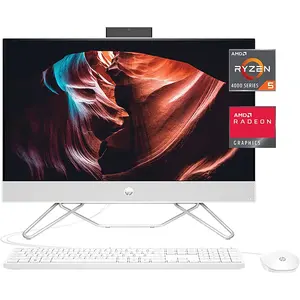 2023 yeni 24 inç FHD IPS touchall All-in-One masaüstü bilgisayar, 6 çekirdekli Ryzen 5 5625U, Radeon grafik, 24GB DDR4 RAM, NVMe M.2 1T