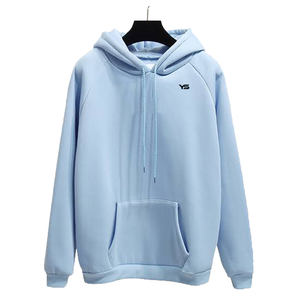 เสื้อฮู้ดแบบสวมหัวผ้าฟลีซโอเวอร์ไซส์ผ้าคอตตอนปักลาย3D ธรรมดาขนาดใหญ่ออกแบบได้ตามที่ต้องการ - Product Image 1