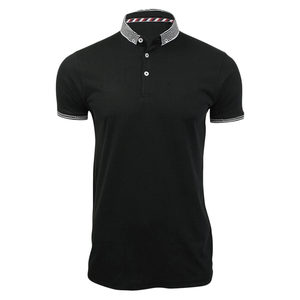 Camiseta informal de piqué de Golf de algodón 100% para hombre, precio al por mayor, manga corta para Polo, Top en tela de lona lisa - Product Image 5