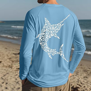 Maillots de pêche à sublimation de style supérieur de prix d'usine nouveaux services ODM de maillots de pêche à sublimation de bonne qualité - Product Image 3