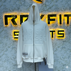 Sweat à capuche avec fermeture éclair de qualité pure, fabriqué en usine, à bas prix, pour hommes - Product Image 5