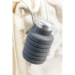 Botella de Silicona Comprimible, Práctica y Conveniente para Usar en Movimiento - Product Image 3