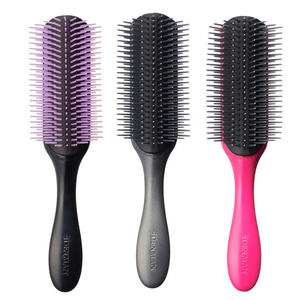 แปรงหวีผม JPBQ Denman D-4 สีม่วงอ่อน พร้อมแปรงไนลอน - Product Image 2