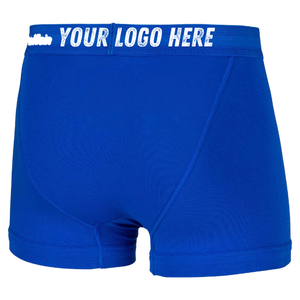 Direct Factory Supply Men's <b>Custom</b> Logo <b>Boxer</b> Briefs ODM Wholesale Buyers Colorful Moisture-Wicking Breathable Low MOQ - Product Image 5