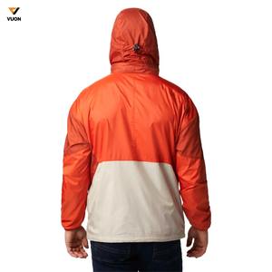 Venta al por mayor nuevo diseño de peso ligero cortavientos ropa deportiva cremallera cortavientos impermeable transpirable chaqueta deportiva - Product Image 5