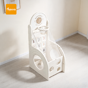 Support de basket-ball moderne en plastique HDPE pour enfants, panier de basket-ball d'intérieur, jeu d'arcade pour tout-petits, centre d'activités sportives pour enfants - Product Image 1