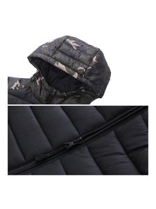 High Quality Custom Men's Clothing Casual <b>Single</b> Style Oversize Reversible <b>Quilting</b> Puffer Jacket 100% Silk Waterproof USA - Product Image 3