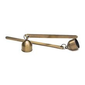En laiton Rose Or Bougie Snuffer - Product Image 4