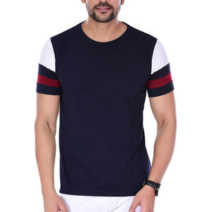 Camiseta Deportiva Casual para Hombre, de Poliéster/Algodón, Transpirable, de Secado Rápido, Anti-Pilling, la Más Vendida, Hecha en Pakistán - Product Image 1