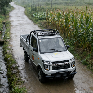 Mini Camioneta Eléctrica 4x2 de Exportación China con <span class=keywords><strong>Caja</strong></span> de Carga, 72V 1500W, Vehículo de Nueva Energía - Product Image 2