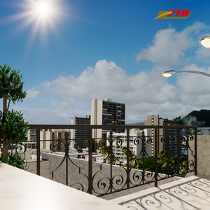 Transformez votre espace extérieur avec des balustrades de balcon en fer artistiques reflétant les designs d'intérieur de balcon modernes et la créativité - Product Image 2