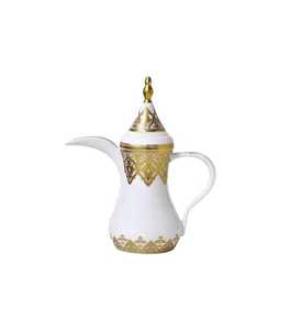 High Quality <b>Metal</b> Polished Tea and <b>Coffee</b> <b>Pots</b> Handmade Tableware Wedding and Ramadan Gift Arabian Dallah - Product Image 1