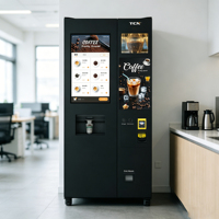 Máquina Expendedora de Café Totalmente Automática TCN, Máquina Expendedora Inteligente para Tiendas Minoristas, Centros Comerciales y Oficinas
