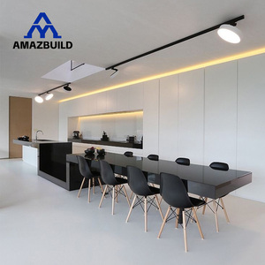 AMAZBUILD Armoires de <span class=keywords><strong>cuisine</strong></span> modulaires modernes Style européen Laque <span class=keywords><strong>Cuisine</strong></span> Designs Made In China - Product Image 5